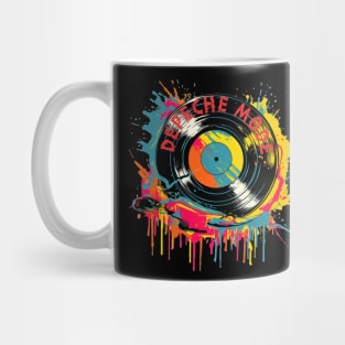 Depeche Mode Splash Colorful Mug